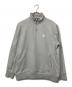 PALACE（パレス）の古着「ハーフジップスウェット」｜ライトグレー