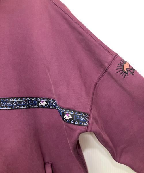 PALACE（パレス）PALACE (パレス) ハーフジップスウェット パープル サイズ:Mの古着・服飾アイテム