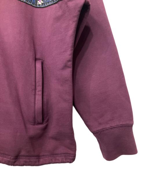PALACE（パレス）PALACE (パレス) ハーフジップスウェット パープル サイズ:Mの古着・服飾アイテム