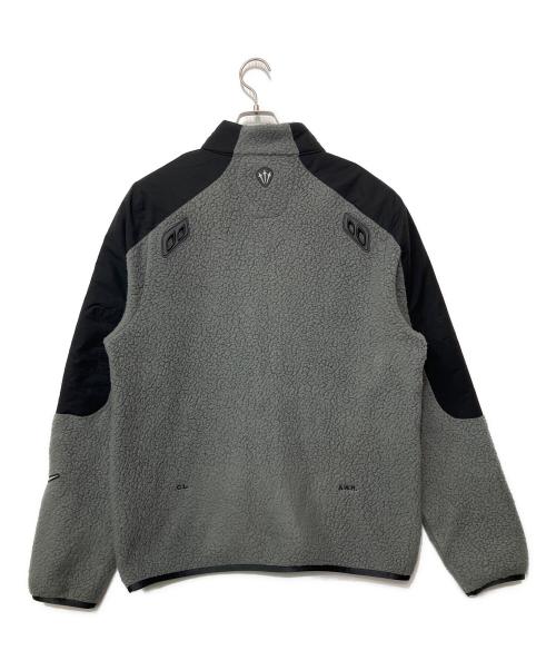 NOCTA（ノクタ）NOCTA (ノクタ) NIKE (ナイキ) フリースジャケット グレー×ブラック サイズ:Sの古着・服飾アイテム