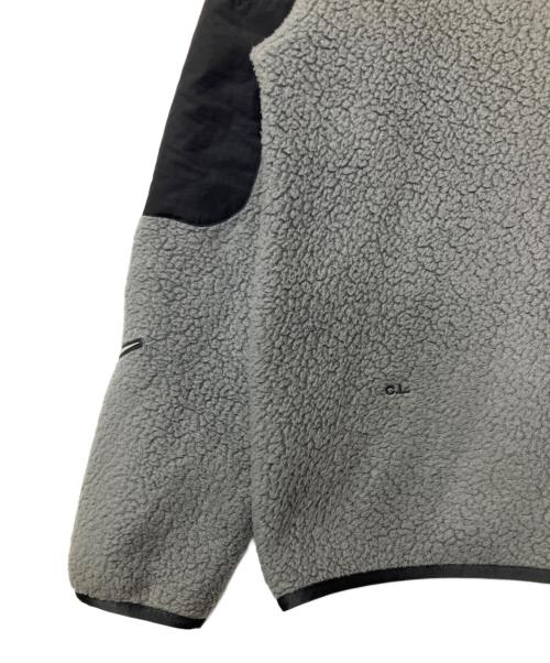 NOCTA（ノクタ）NOCTA (ノクタ) NIKE (ナイキ) フリースジャケット グレー×ブラック サイズ:Sの古着・服飾アイテム