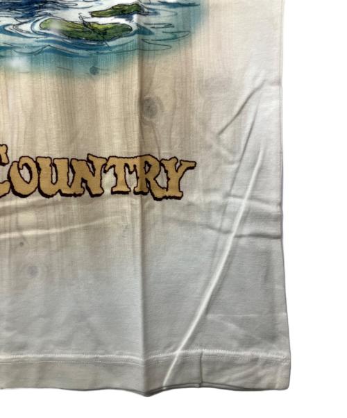 DISNEY（ディズニー）Disney (ディズニー) キャラクターTシャツ ホワイト サイズ:L 未使用品の古着・服飾アイテム