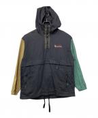 Manastashマナスタッシュ）の古着「CHILLIWACK HOODIE」｜ブラック×グリーン×ベージュ