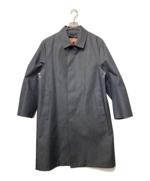 MACKINTOSH PHILOSOPHY（マッキントッシュ フィロソフィー）MACKINTOSH PHILOSOPHY (マッキントッシュ フィロソフィー) ライナー付ステンカラーコート ブルー サイズ:42の古着・服飾アイテム