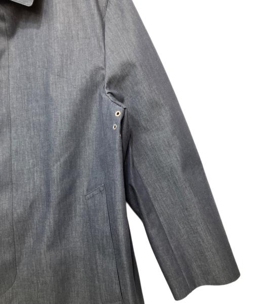 MACKINTOSH PHILOSOPHY（マッキントッシュ フィロソフィー）MACKINTOSH PHILOSOPHY (マッキントッシュ フィロソフィー) ライナー付ステンカラーコート ブルー サイズ:42の古着・服飾アイテム