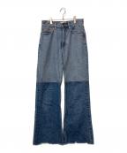 Sea Room lynnシールームリン）の古着「デニムパンツ」｜ブルー