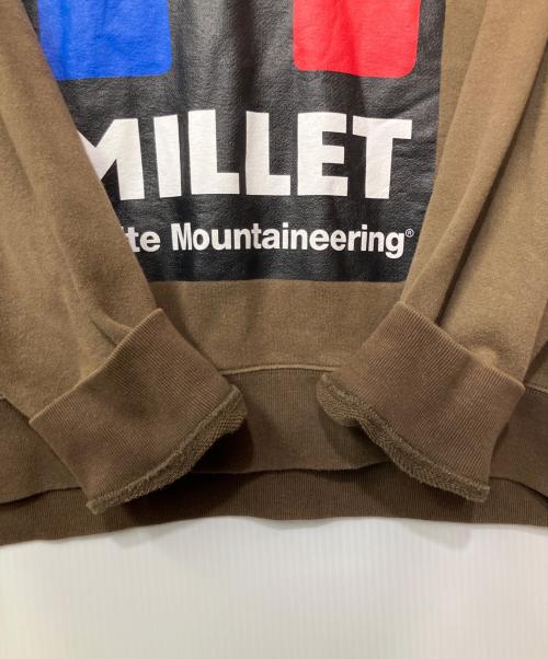 MILLET（ミレー）MILLET (ミレー) プルオーバーパーカー ブラウン サイズ:2の古着・服飾アイテム