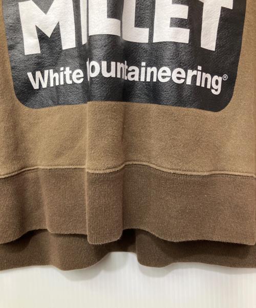 MILLET（ミレー）MILLET (ミレー) プルオーバーパーカー ブラウン サイズ:2の古着・服飾アイテム