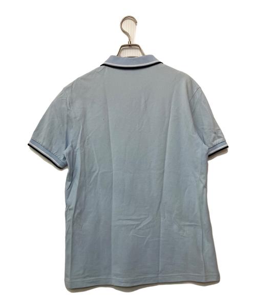 PRADA（プラダ）PRADA (プラダ) ポロシャツ スカイブルー サイズ:Lの古着・服飾アイテム