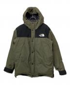 THE NORTH FACEザ ノース フェイス）の古着「Mountain Down Jacket」｜カーキ×ブラック