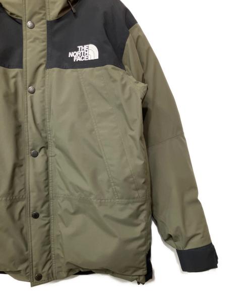 THE NORTH FACE（ザ ノース フェイス）THE NORTH FACE (ザ ノース フェイス) Mountain Down Jacket カーキ×ブラック サイズ:Lの古着・服飾アイテム