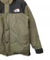 中古・古着 THE NORTH FACE (ザ ノース フェイス) Mountain Down Jacket カーキ×ブラック サイズ:L：45000円