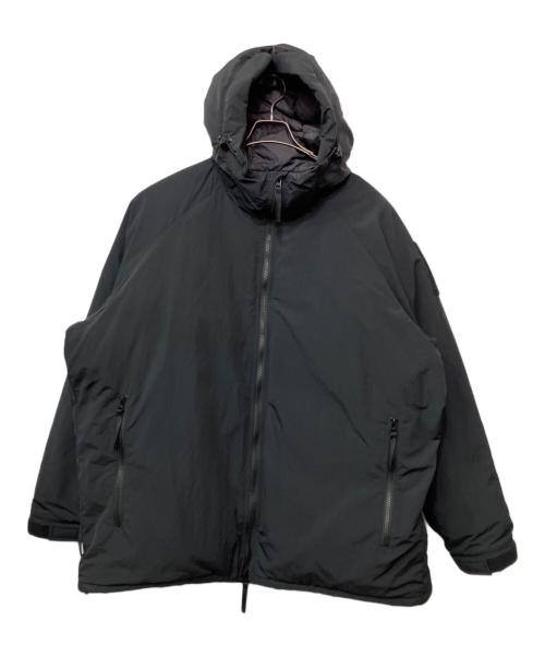 NANGA（ナンガ）NANGA (ナンガ) FREAK'S STORE別注ナイロンダウンジャケット ブラック サイズ:Lの古着・服飾アイテム