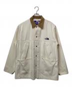 THE NORTHFACE PURPLELABELザ・ノースフェイス パープルレーベル）の古着「Denim Field Jacket」｜アイボリー×ベージュ