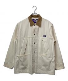 THE NORTHFACE PURPLELABEL（ザ・ノースフェイス パープルレーベル）の古着「Denim Field Jacket」｜アイボリー×ベージュ