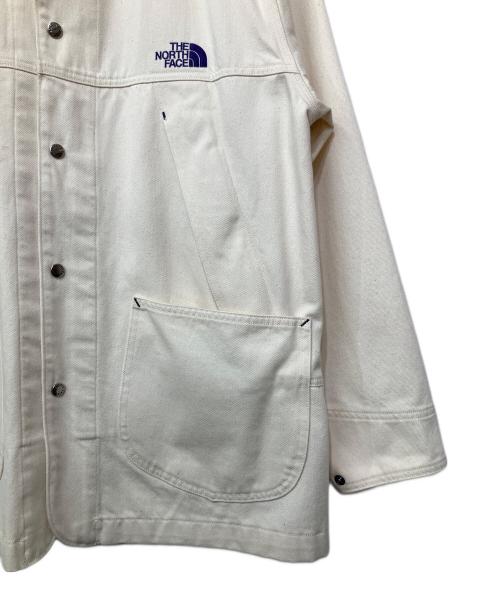 THE NORTHFACE PURPLELABEL（ザ・ノースフェイス パープルレーベル）THE NORTHFACE PURPLELABEL (ザ・ノースフェイス パープルレーベル) Denim Field Jacket アイボリー×ベージュ サイズ:Lの古着・服飾アイテム