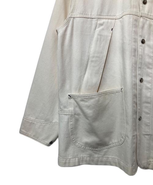 THE NORTHFACE PURPLELABEL（ザ・ノースフェイス パープルレーベル）THE NORTHFACE PURPLELABEL (ザ・ノースフェイス パープルレーベル) Denim Field Jacket アイボリー×ベージュ サイズ:Lの古着・服飾アイテム