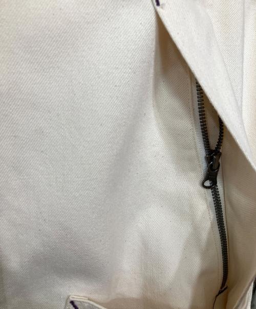 THE NORTHFACE PURPLELABEL（ザ・ノースフェイス パープルレーベル）THE NORTHFACE PURPLELABEL (ザ・ノースフェイス パープルレーベル) Denim Field Jacket アイボリー×ベージュ サイズ:Lの古着・服飾アイテム