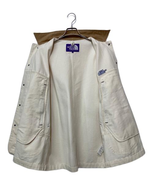 THE NORTHFACE PURPLELABEL（ザ・ノースフェイス パープルレーベル）THE NORTHFACE PURPLELABEL (ザ・ノースフェイス パープルレーベル) Denim Field Jacket アイボリー×ベージュ サイズ:Lの古着・服飾アイテム