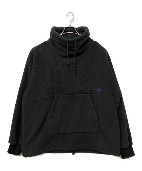 THE NORTHFACE PURPLELABEL（ザ・ノースフェイス パープルレーベル）THE NORTHFACE PURPLELABEL (ザ・ノースフェイス パープルレーベル) Boa Fleece Field Pullover ブラック サイズ:XLの古着・服飾アイテム