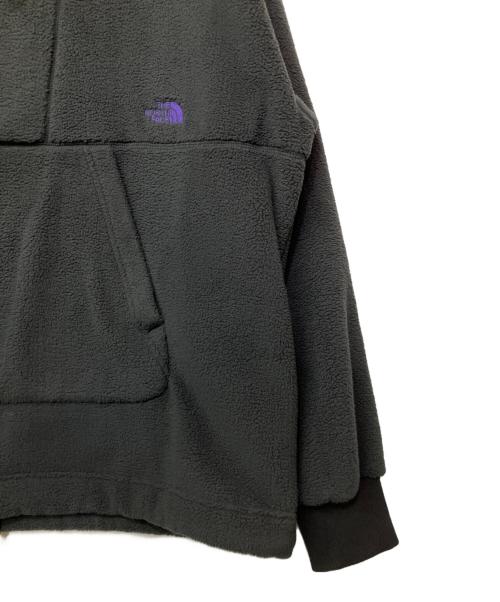 THE NORTHFACE PURPLELABEL（ザ・ノースフェイス パープルレーベル）THE NORTHFACE PURPLELABEL (ザ・ノースフェイス パープルレーベル) Boa Fleece Field Pullover ブラック サイズ:XLの古着・服飾アイテム