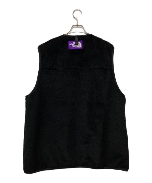 THE NORTHFACE PURPLELABEL（ザ・ノースフェイス パープルレーベル）THE NORTHFACE PURPLELABEL (ザ・ノースフェイス パープルレーベル) PLAS Wool Fleece Field Vest ブラック サイズ:Lの古着・服飾アイテム