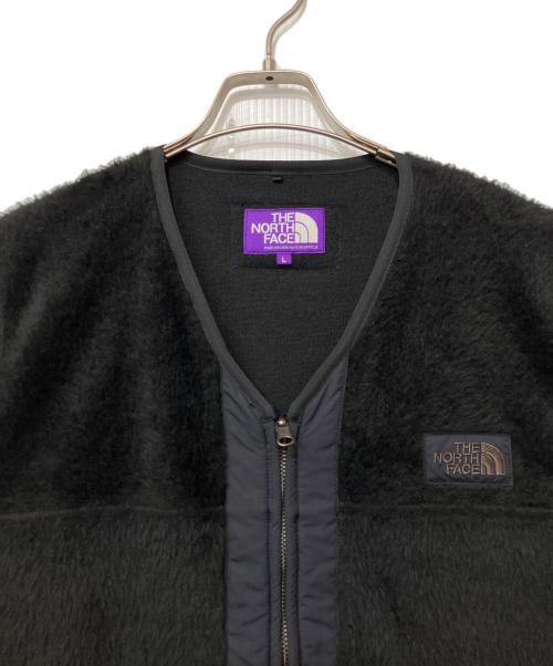 THE NORTHFACE PURPLELABEL（ザ・ノースフェイス パープルレーベル）THE NORTHFACE PURPLELABEL (ザ・ノースフェイス パープルレーベル) PLAS Wool Fleece Field Vest ブラック サイズ:Lの古着・服飾アイテム