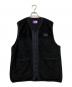 THE NORTHFACE PURPLELABEL（ザ・ノースフェイス パープルレーベル）の古着「PLAS Wool Fleece Field Vest」｜ブラック