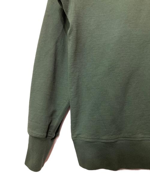 THE NORTHFACE PURPLELABEL（ザ・ノースフェイス パープルレーベル）THE NORTHFACE PURPLELABEL (ザ・ノースフェイス パープルレーベル) 10oz Mountain Crew Neck Sweat グリーン サイズ:Lの古着・服飾アイテム