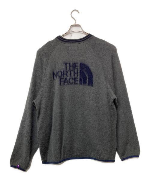 THE NORTHFACE PURPLELABEL（ザ・ノースフェイス パープルレーベル）THE NORTHFACE PURPLELABEL (ザ・ノースフェイス パープルレーベル) 厚手ニット グレー サイズ:XLの古着・服飾アイテム