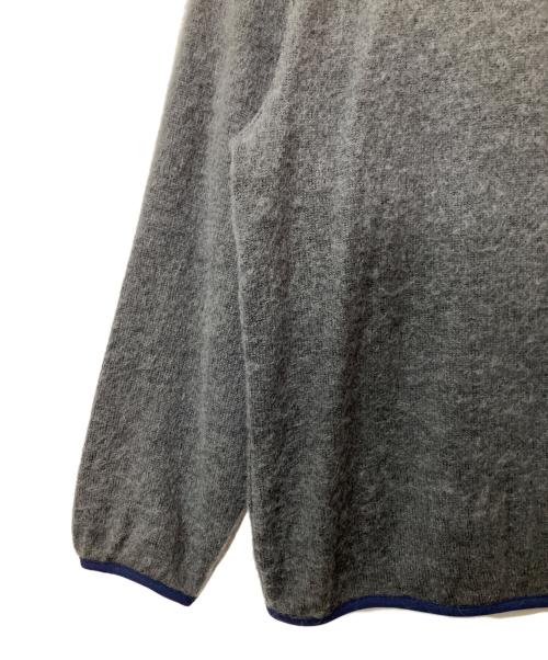 THE NORTHFACE PURPLELABEL（ザ・ノースフェイス パープルレーベル）THE NORTHFACE PURPLELABEL (ザ・ノースフェイス パープルレーベル) 厚手ニット グレー サイズ:XLの古着・服飾アイテム