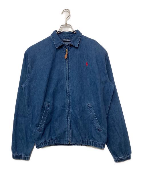 POLO RALPH LAUREN（ポロ・ラルフローレン）POLO RALPH LAUREN (ポロ・ラルフローレン) スイングトップ ブルー サイズ:Mの古着・服飾アイテム