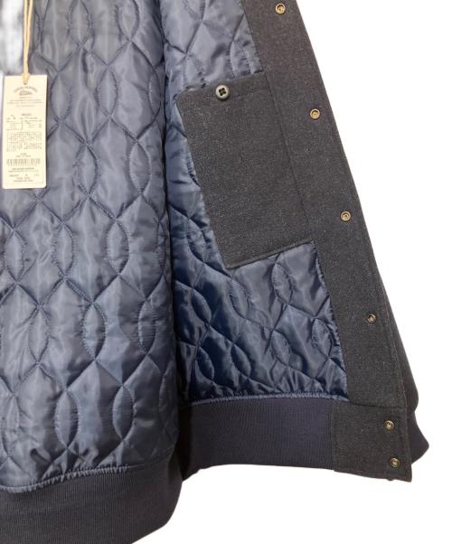 JACKMAN（ジャックマン）jackman (ジャックマン) メルトンアワードジャケット ブラック サイズ:M 未使用品の古着・服飾アイテム