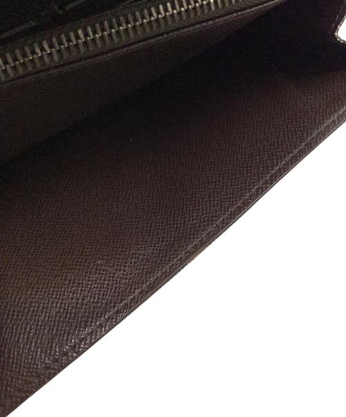 LOUIS VUITTON（ルイ ヴィトン）LOUIS VUITTON (ルイ ヴィトン) ダミエ　ポシェット・ポルトモネ クレディ　長財布 ブラウンの古着・服飾アイテム