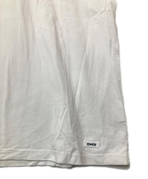 The Ennnoy Professional（ザ エンノイ プロフェッショナル）The Ennnoy Professional (ザ エンノイ プロフェッショナル) Tシャツ ホワイト サイズ:Lの古着・服飾アイテム