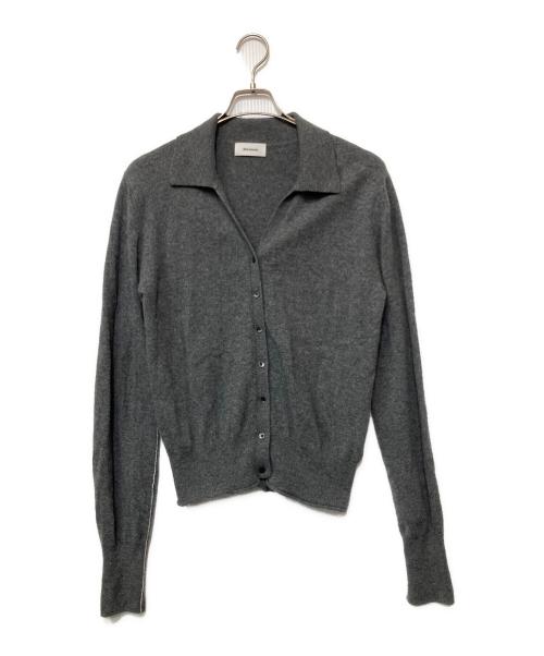 MIESROHE（ミースロエ）MIESROHE (ミースロエ) 薄手カーディガン グレー サイズ:FREEの古着・服飾アイテム