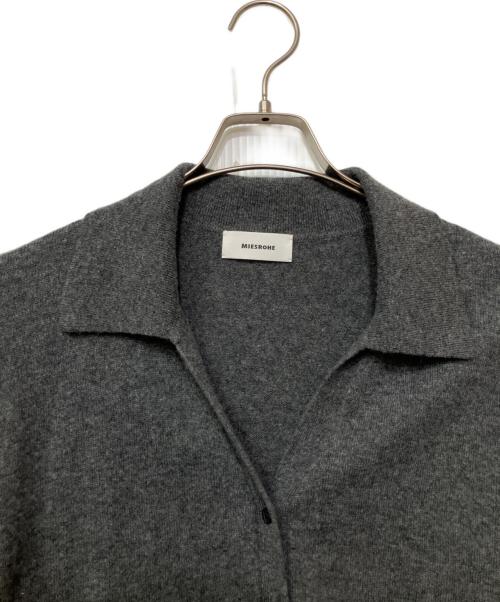 MIESROHE（ミースロエ）MIESROHE (ミースロエ) 薄手カーディガン グレー サイズ:FREEの古着・服飾アイテム