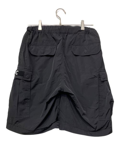 M+RC NOIR（マルシェノア）M+RC NOIR (マルシェノア) ナイロンハーフパンツ ブラック サイズ:Sの古着・服飾アイテム