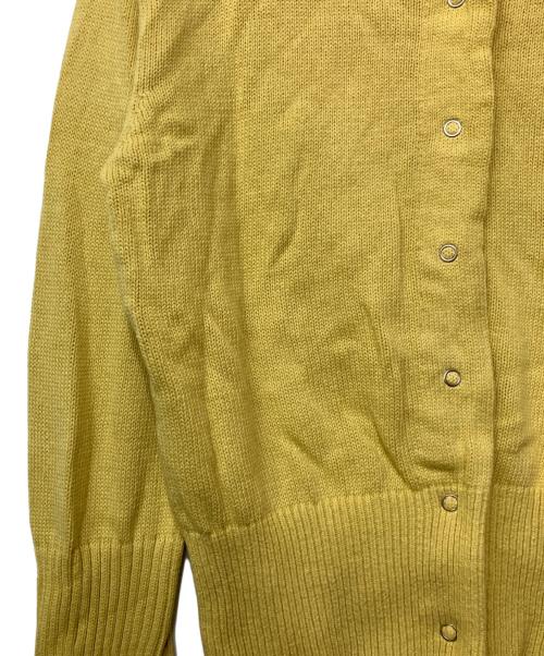 THE SHINZONE（ザ シンゾーン）THE SHINZONE (ザ シンゾーン) 厚手カーディガン イエロー サイズ:F0の古着・服飾アイテム