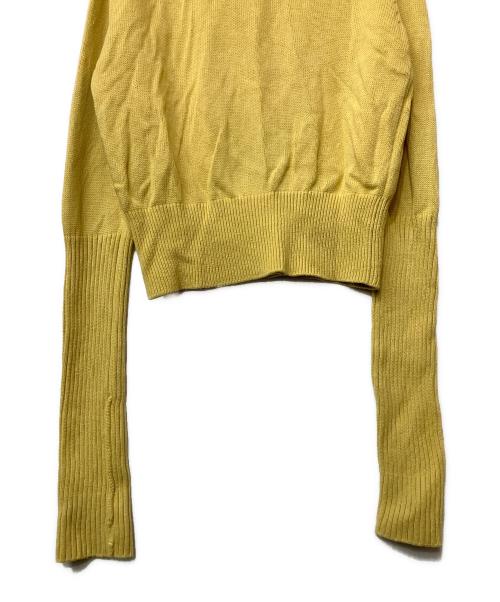 THE SHINZONE（ザ シンゾーン）THE SHINZONE (ザ シンゾーン) 厚手カーディガン イエロー サイズ:F0の古着・服飾アイテム