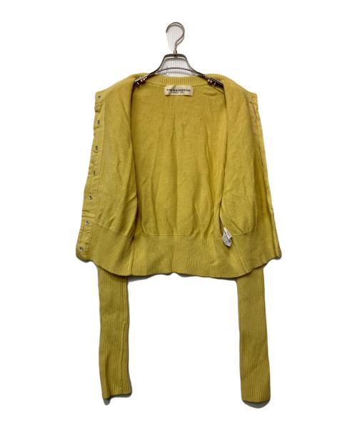 THE SHINZONE（ザ シンゾーン）THE SHINZONE (ザ シンゾーン) 厚手カーディガン イエロー サイズ:F0の古着・服飾アイテム