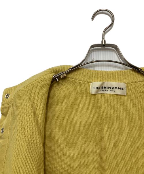 THE SHINZONE（ザ シンゾーン）THE SHINZONE (ザ シンゾーン) 厚手カーディガン イエロー サイズ:F0の古着・服飾アイテム