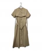 UNITED TOKYOユナイテッドトーキョー）の古着「半袖ワンピース」｜ベージュ