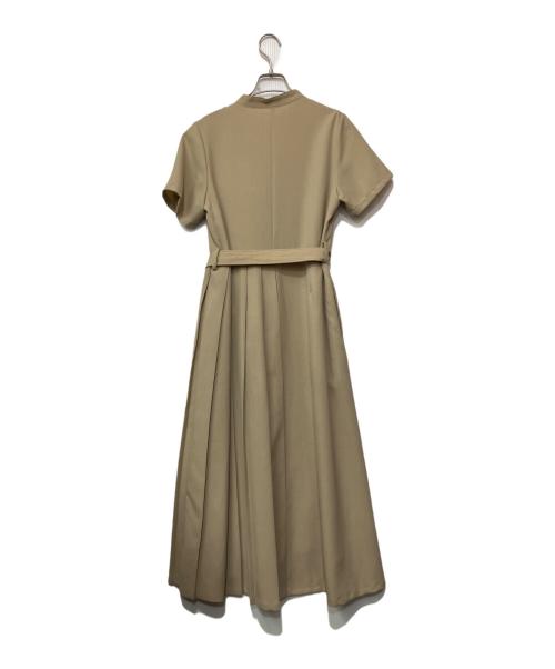 UNITED TOKYO（ユナイテッドトーキョー）UNITED TOKYO (ユナイテッドトーキョー) 半袖ワンピース ベージュ サイズ:FREEの古着・服飾アイテム