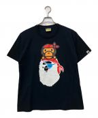 A BATHING APEア ベイシング エイプ）の古着「プリントTシャツ」｜ブラック
