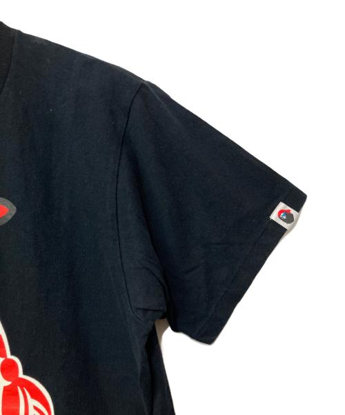 A BATHING APE（ア ベイシング エイプ）A BATHING APE (ア ベイシング エイプ) プリントTシャツ ブラック サイズ:Mの古着・服飾アイテム