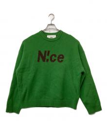 N!ce shop（ナイスショップ）の古着「厚手ニット」｜グリーン
