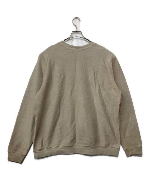 LAND'S END（ランズエンド）LAND'S END (ランズエンド) クルーネックスウェット ベージュ サイズ:XLの古着・服飾アイテム