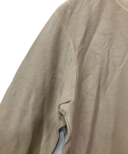 LAND'S END（ランズエンド）LAND'S END (ランズエンド) クルーネックスウェット ベージュ サイズ:XLの古着・服飾アイテム