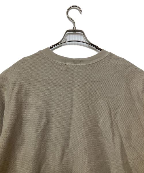 LAND'S END（ランズエンド）LAND'S END (ランズエンド) クルーネックスウェット ベージュ サイズ:XLの古着・服飾アイテム